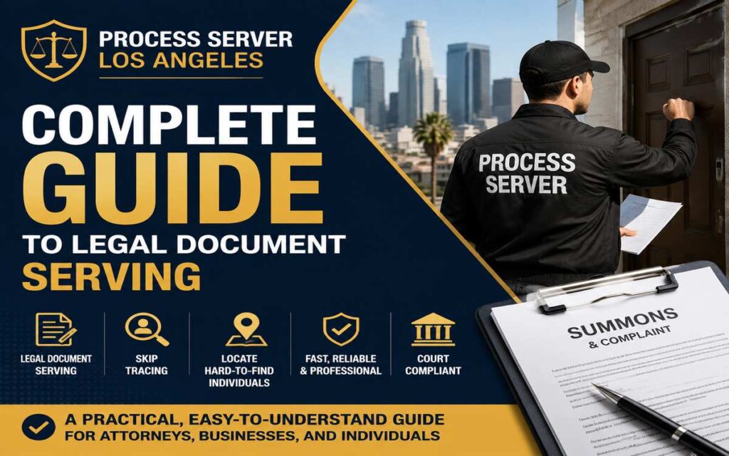 Process Server Los Angeles: Complete Guide to Legal Document Serving ...